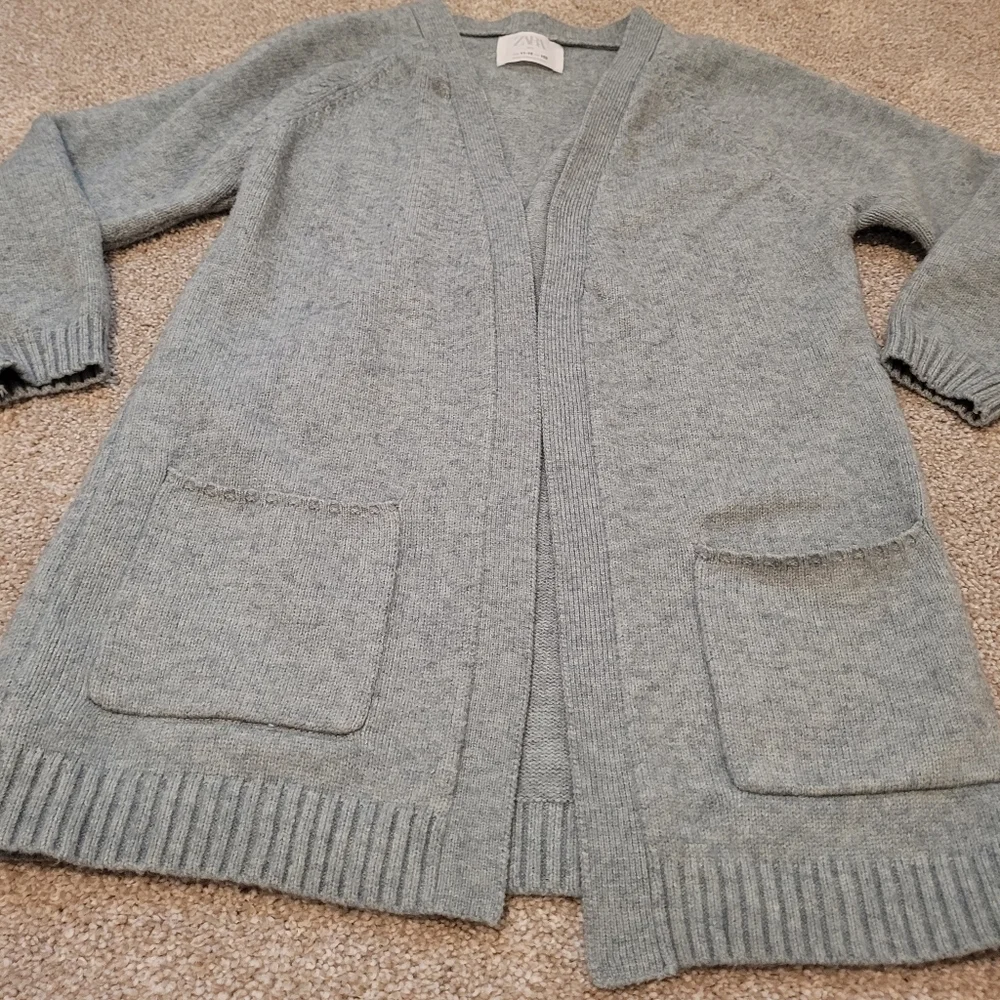 Zara Kids Knit Sweater Cardigan Size 11-12